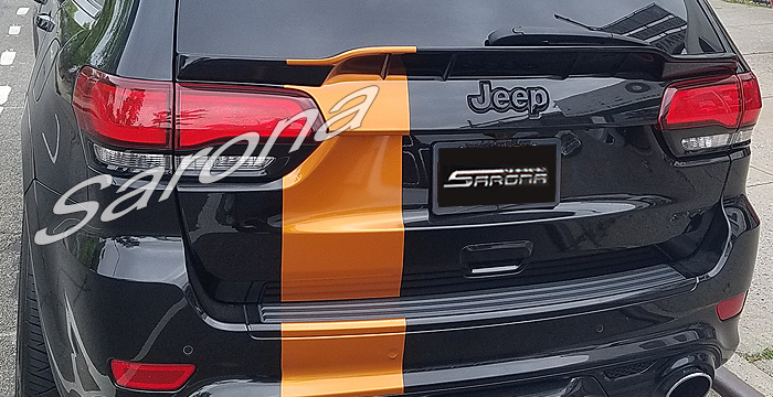 Custom Jeep Grand Cherokee  SUV/SAV/Crossover Trunk Wing (2014 - 2021) - $375.00 (Part #JP-010-TW)